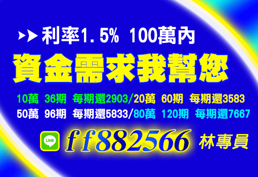 資金需求我幫您